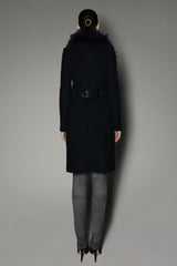 HONOR COAT WITH SURAYA FOX FUR COLLAR