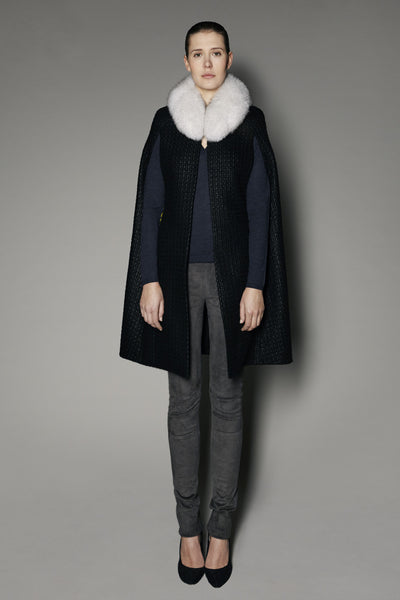 RAYANN FOX FUR COLLAR