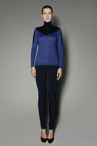 HAVEN BICOLOR CASHMERE TOP