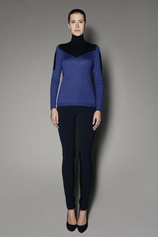 HAVEN BICOLOR CASHMERE TOP