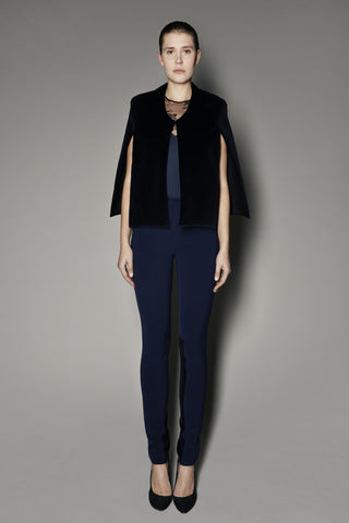 Aminah Trousers with Velvet Inserts