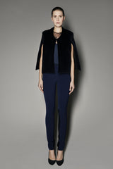 Aminah Trousers with Velvet Inserts