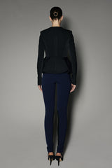 Thoraya Blazer IN BLACK OTTOMAN