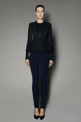 Thoraya Blazer IN BLACK OTTOMAN