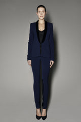 Arcadia Blazer in Matt with Velvet Inserts