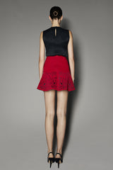 Eden Top in Black Washed Silk